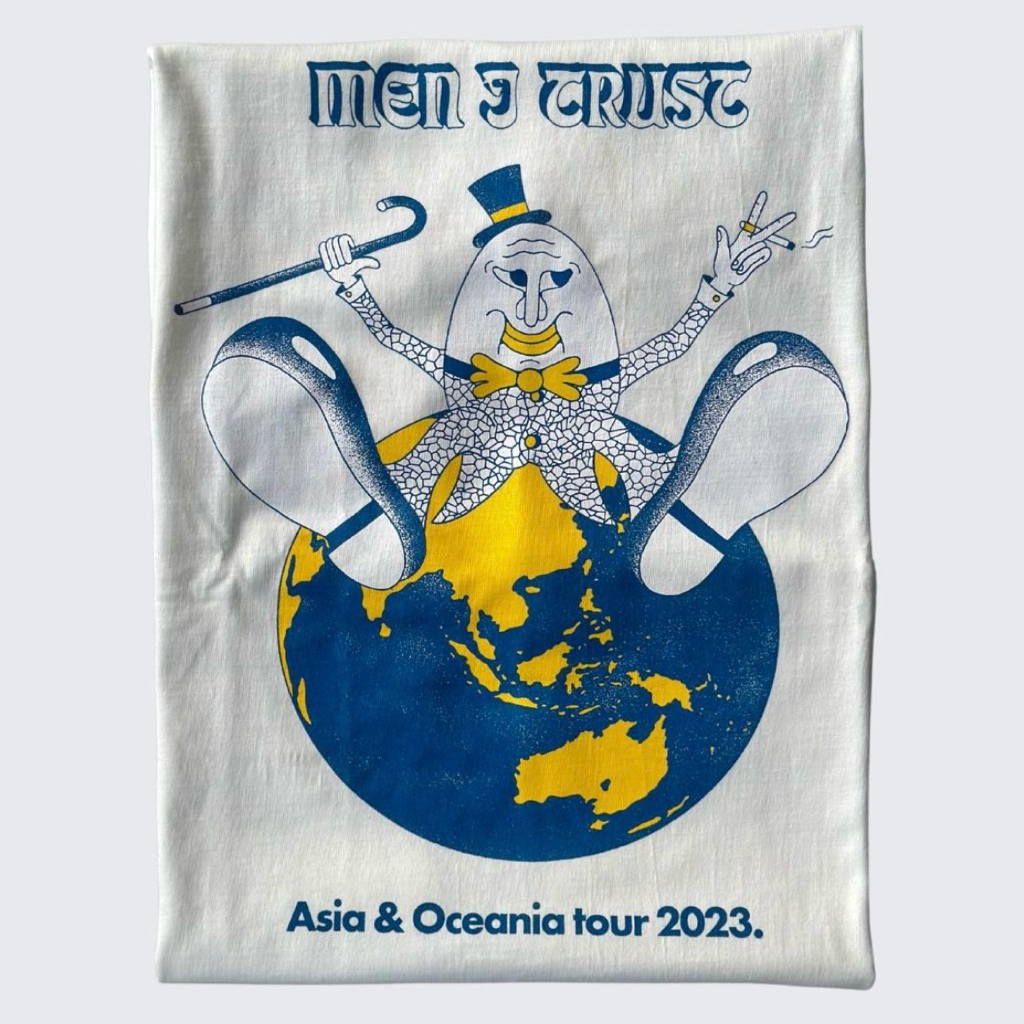 Men I Trust Asia & Oceania Tour Humpty Dumpty Tshirt Merch Tee ©2023 (Kaos Merchandise)
