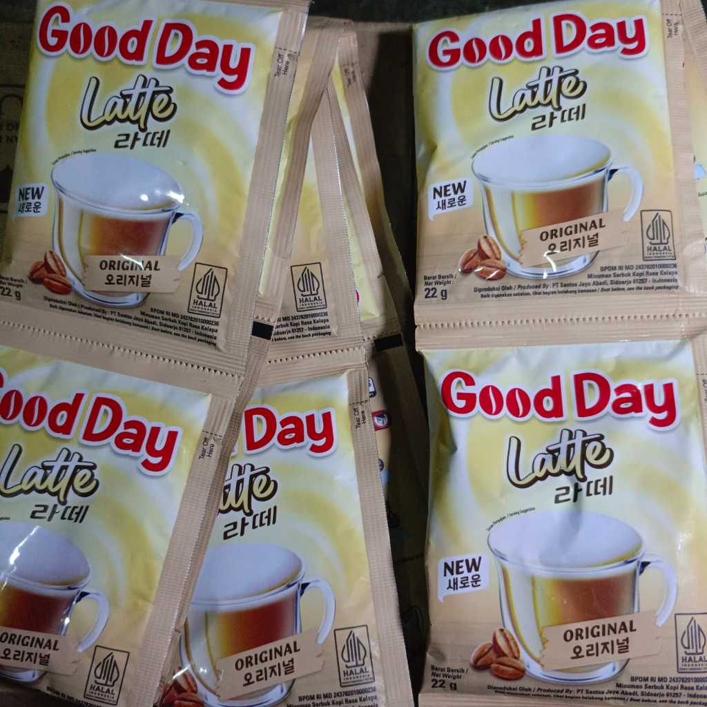

Good Day Latte Original Butterscotch isi 10 Sachet