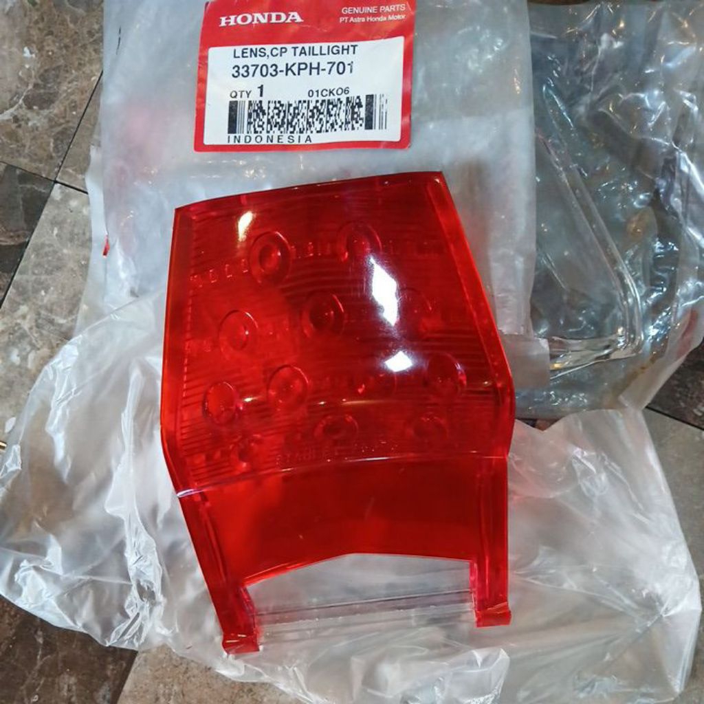 33703 KPH 701 LENSA MIKA STOPLAMP SUPRA X125 LAMA ORIGINAL AHM