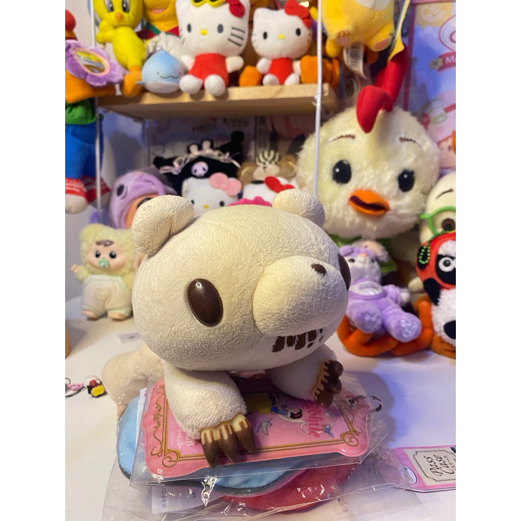 Boneka Gloomy Bear ORI-Gloomy ungu&putih