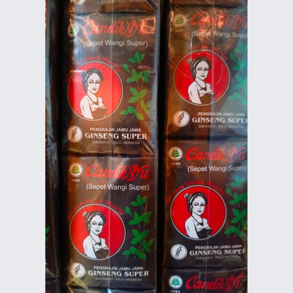 

Jamu Candik Ayu Ginseng Super isi 10 Sachet