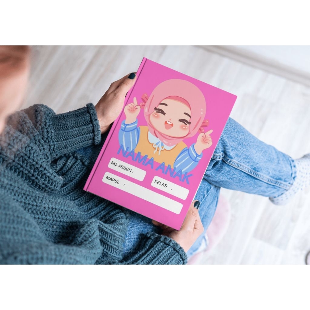 

DP - BUKU TULIS A5 CUSTOM DESAIN DAN NAMA / BUKU TULIS ANAK CUSTOM / BUKU TULIS SEKOLAH ANAK / BUKU CUSTOM ANAK / BUKU ANAK