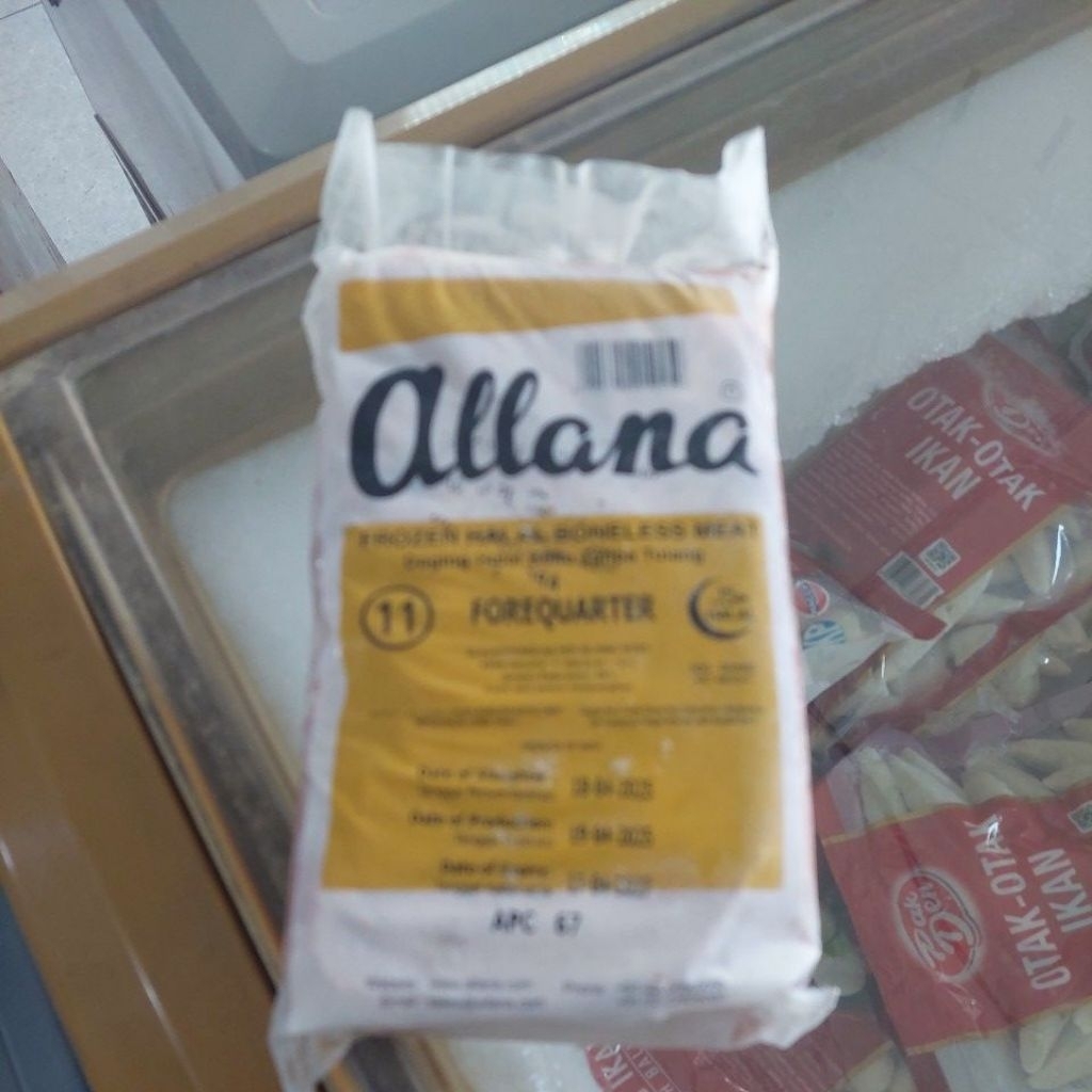 

Allana daging beku 900gr