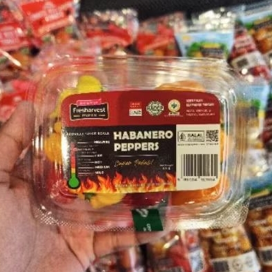 

Cabai habanero peppers fresharvest cabai super pedas pack