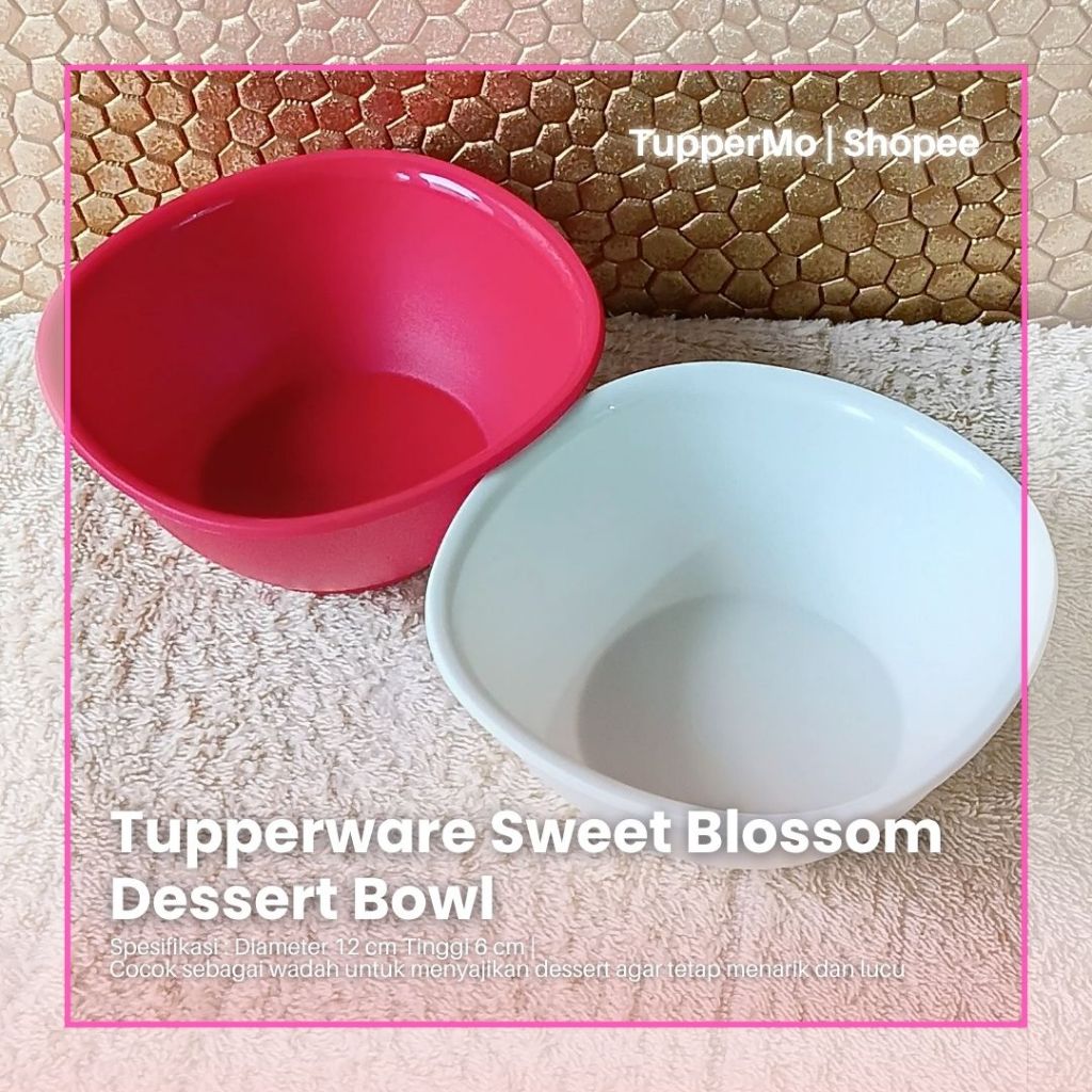 Sweet Blossom Dessert Bowl Tupperware Ori