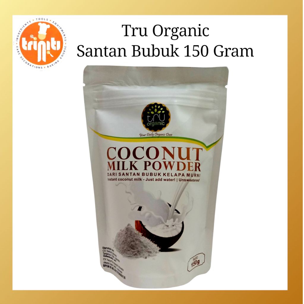 

Santan Bubuk Instan 150 Gram Tru Organic
