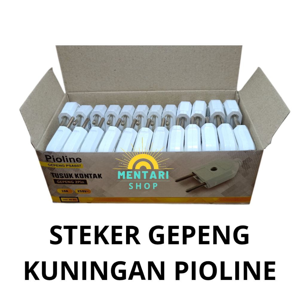 ( per 48 pcs ) steker gepeng Kuningan PIOLINE