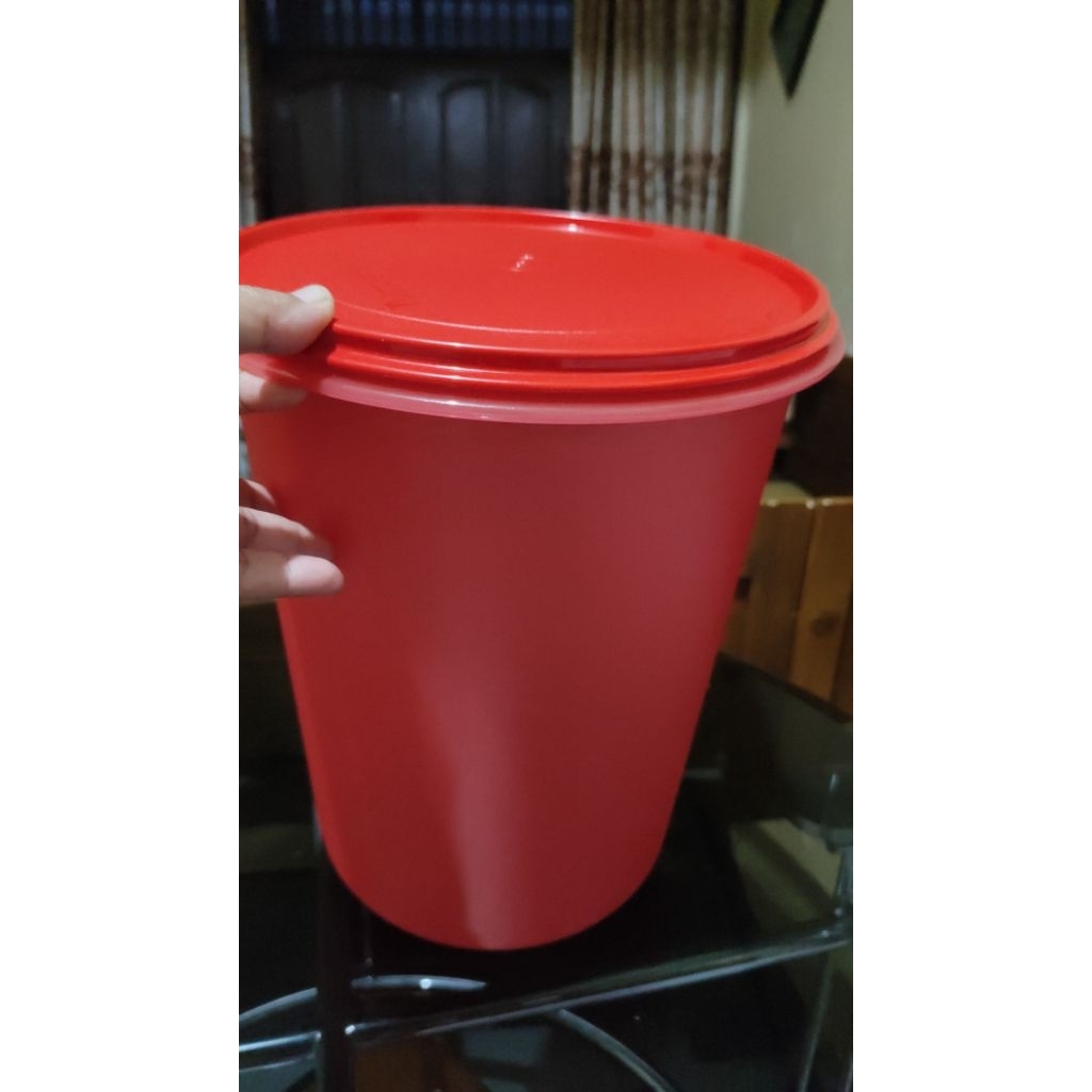 Tall Canister Tupperware Malaysia Limeted Kapasitas Besar 10L