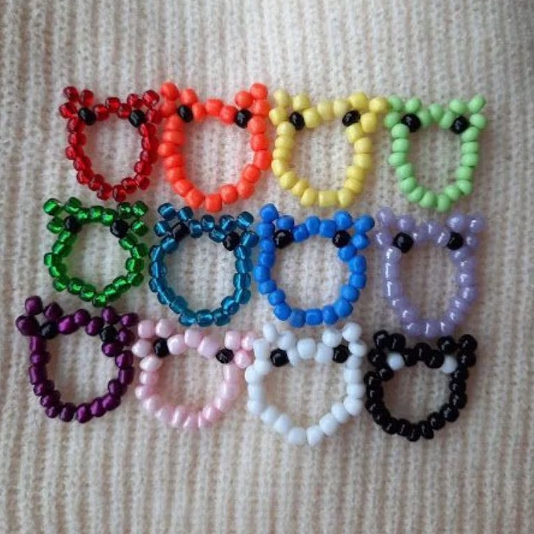 Ring Frog Edition / Cincin Manik/ beads / Korean Style