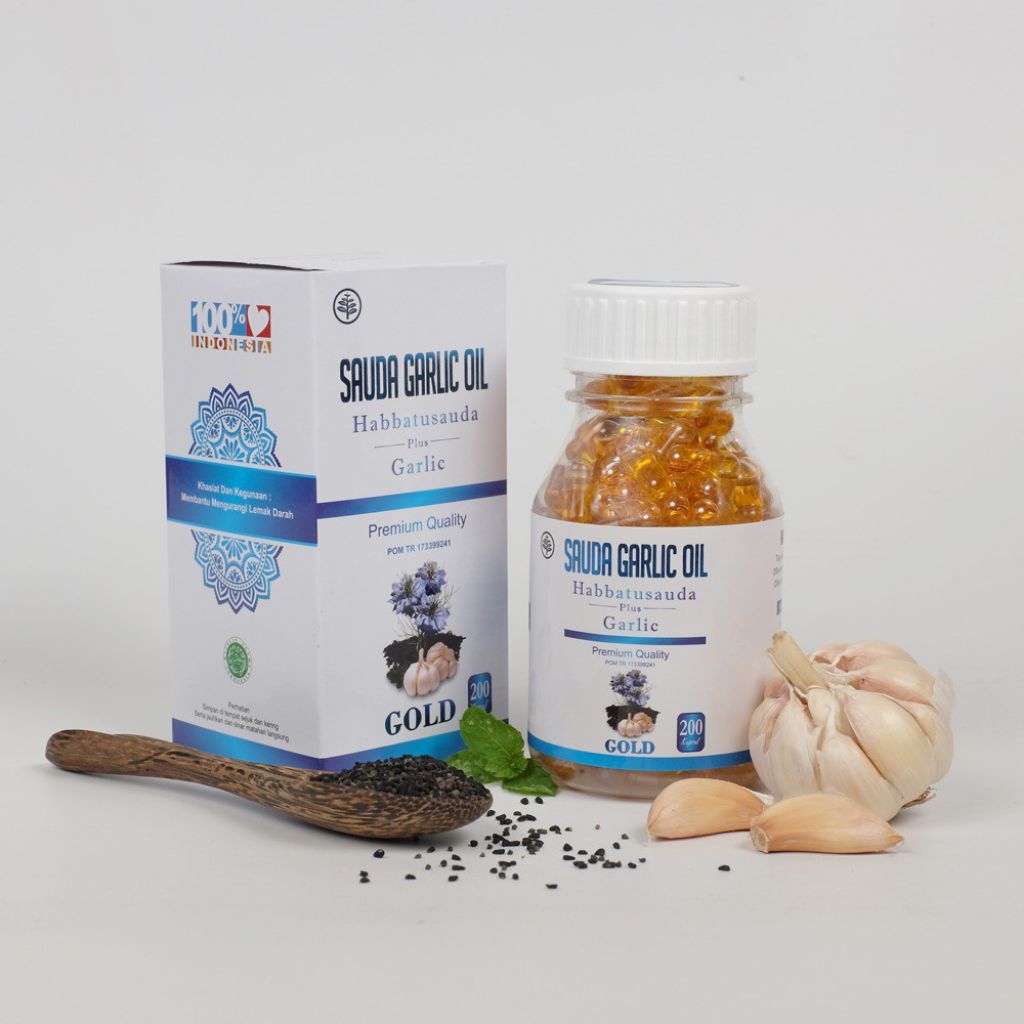 Sauda Garlic oil 200 Kapsul