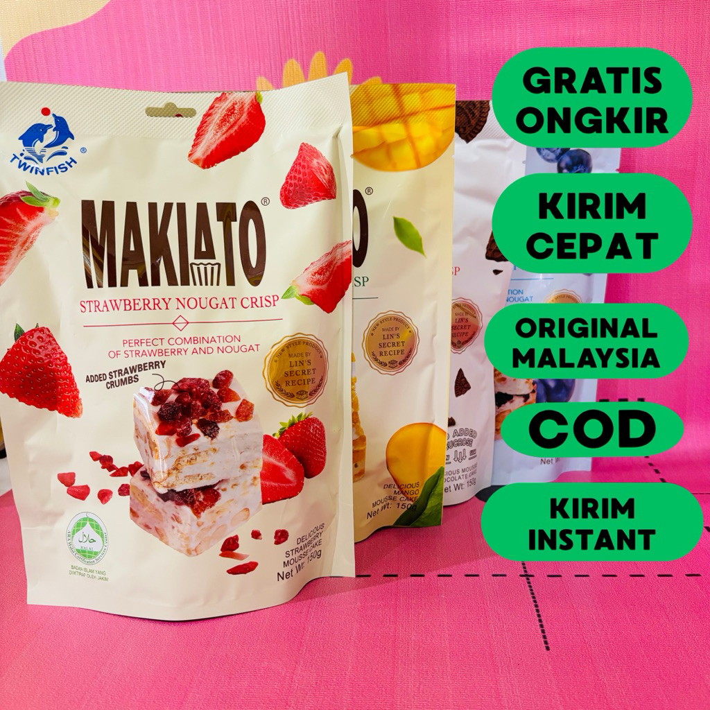 

Makiato Malaysia / Biskuit Marshmallow Malaysia / Nougat