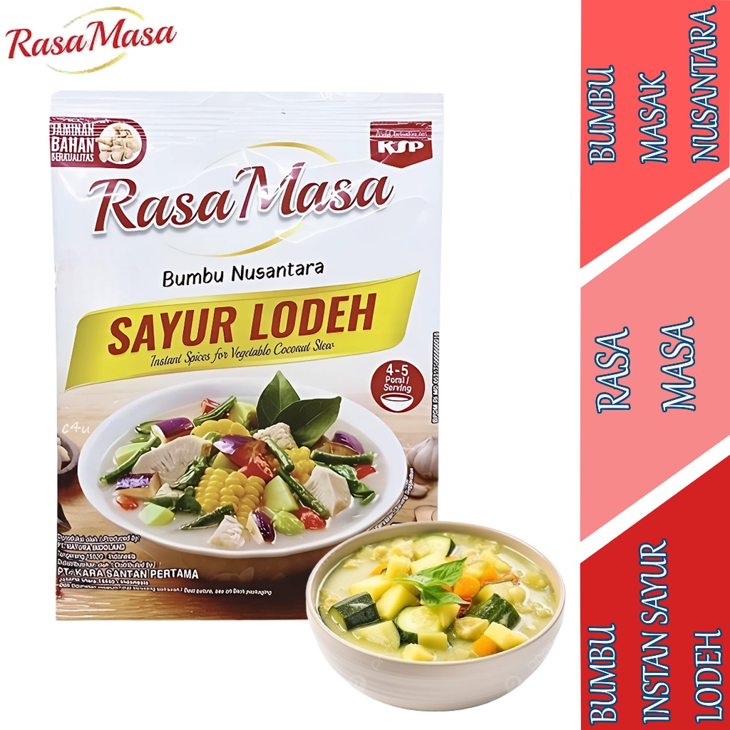 

Bumbu Instan Sayur Lodeh - Rasa Masa - Bumbu Masak Nusantara - 25gr