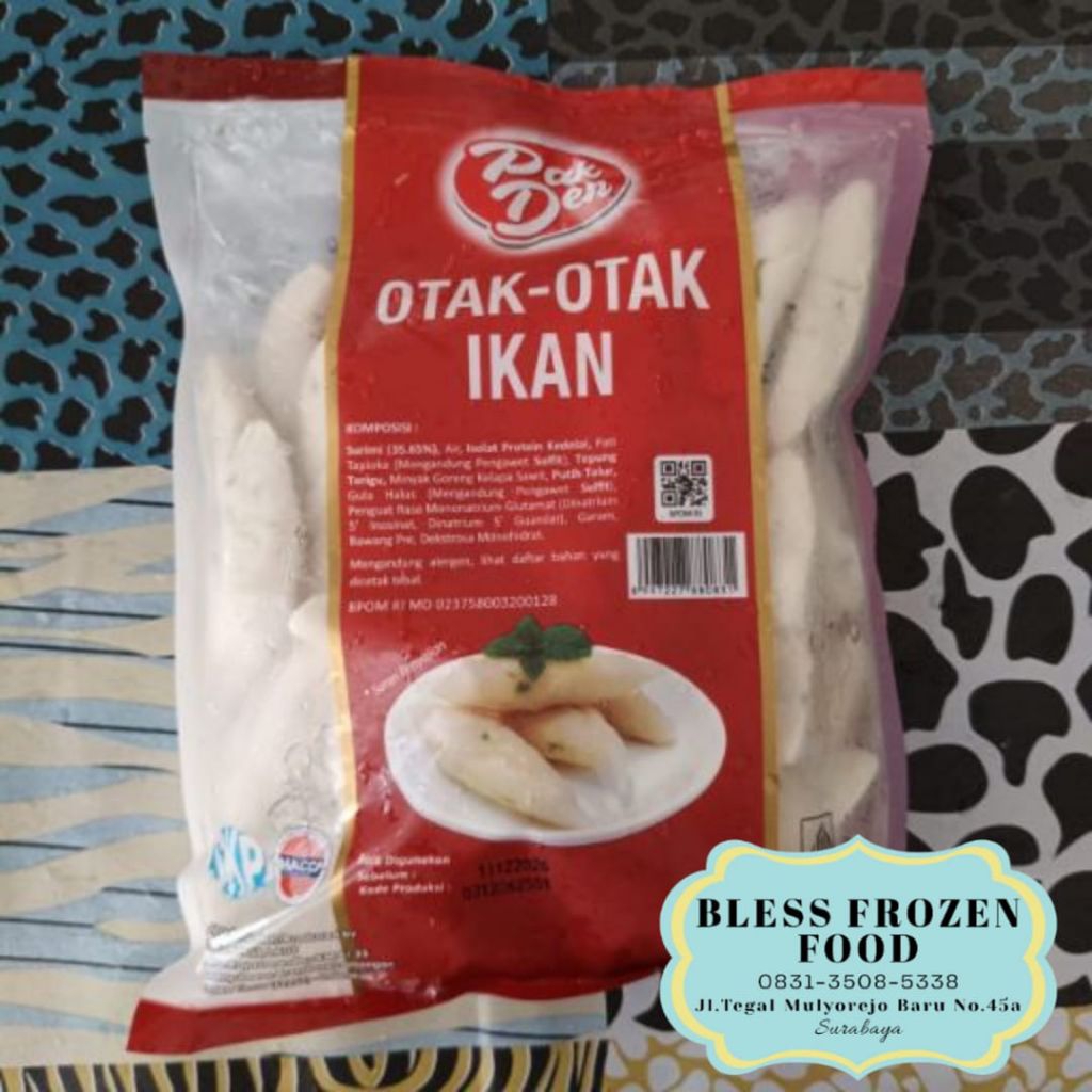 

BFF❄️ PAK DEN OTAK OTAK IKAN 500gr