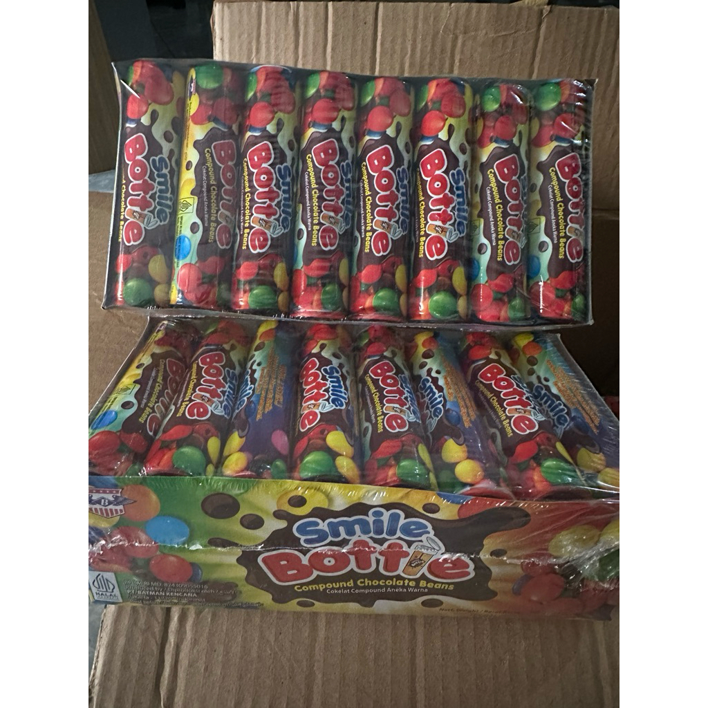 

Smile Bottle 1box isi 24 botol coklat compound