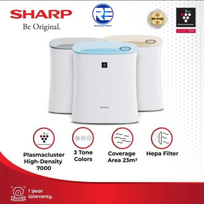 Sharp Air Purifier FP F30Y Pembersih udara ruangan Anti Virus Dan Anti Kuman