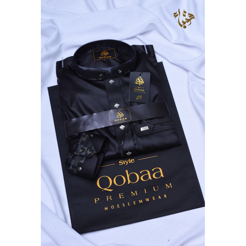 PAKAIAN PRIA MUSLIM/JUBAH QOBAA YAMANEY/POLIESTER KOREA/JUBAH PREMIUM/JUBAH PRIA