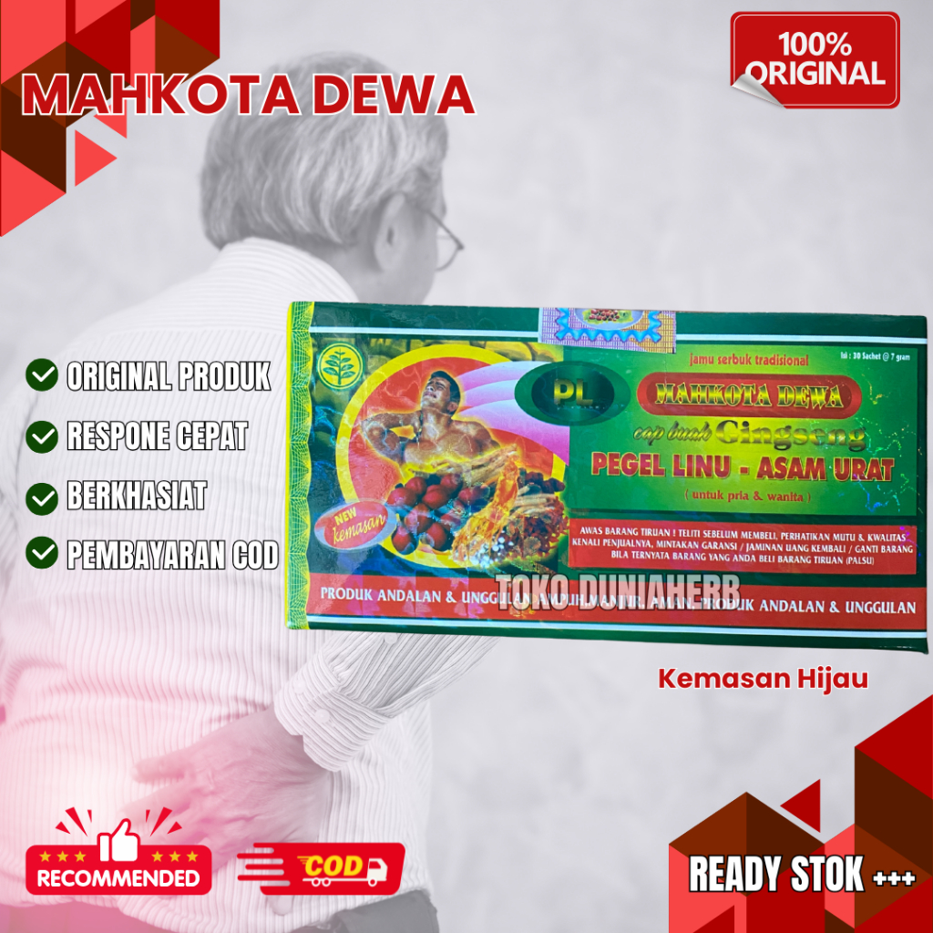 

Mahkota Dewa Kapsul Obat Asam Urat Pegal Linu Original 100%