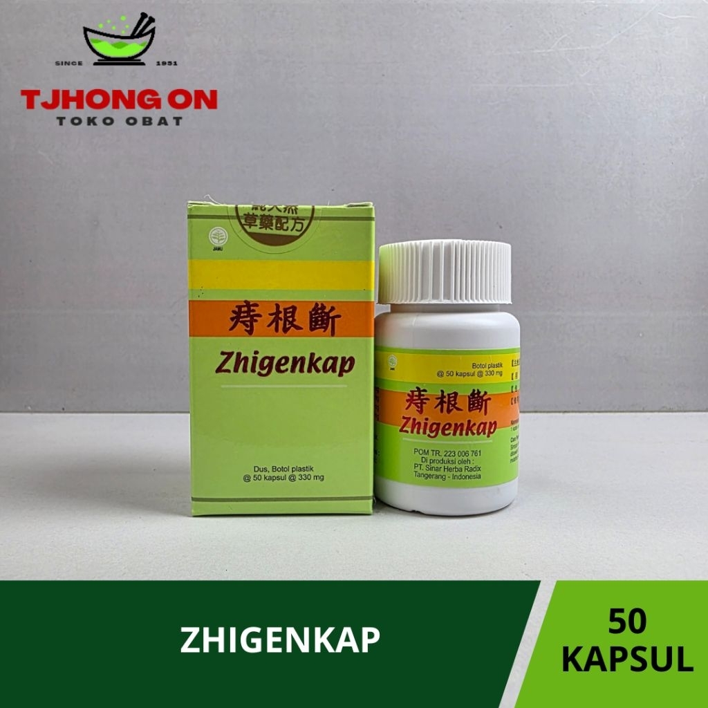 ZHIGENKAP / ZHIGENDUAN - OBAT MERINGANKAN GEJALA WASIR