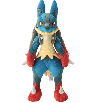 Pokemon Plush Mega Lucario | Original Pokemon Center