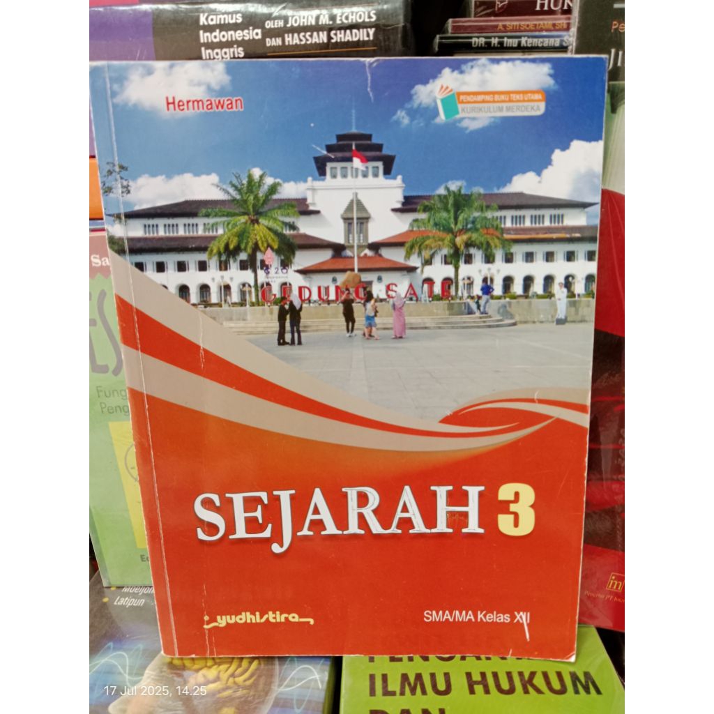 Buku Sejarah SMA Kelas 12 Kurikulum Merdeka /Yudhistira