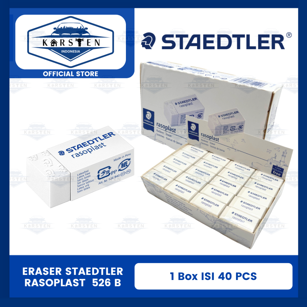 

Eraser | Penghapus Staedtler Rasoplast 526 B40