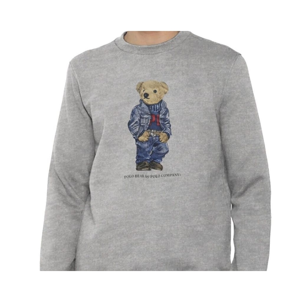 Preloved Sweater Polo original/ grey/ unisex /sweater polo dewasa