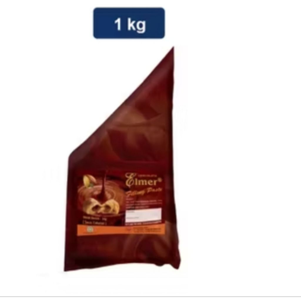 

COKLAT ELMER FILLING PASTE CHOCOLATE TROPICAL 1KG / ELMER