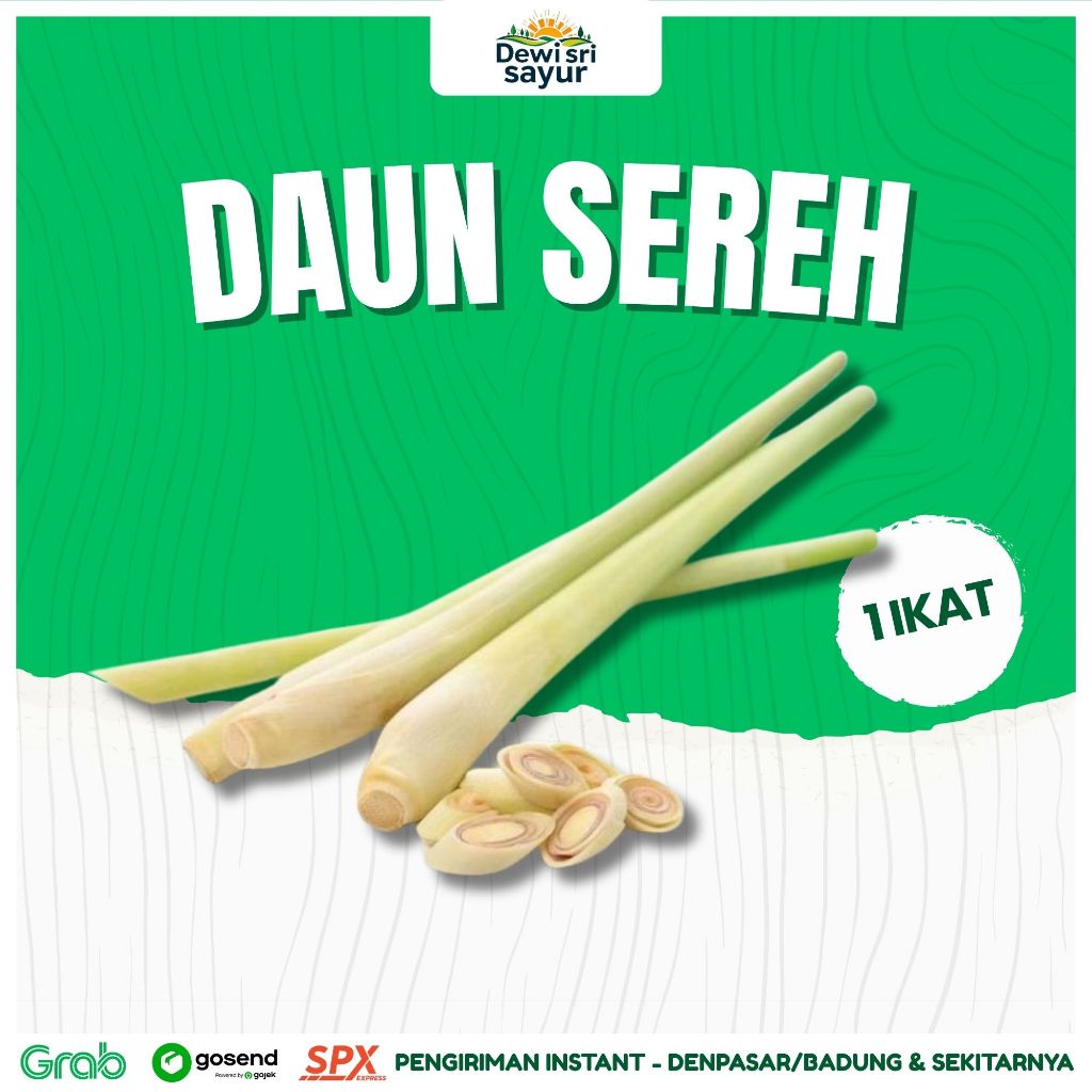 

Daun Sereh/ Serai 1 Ikat – Dewi Sri Sayur