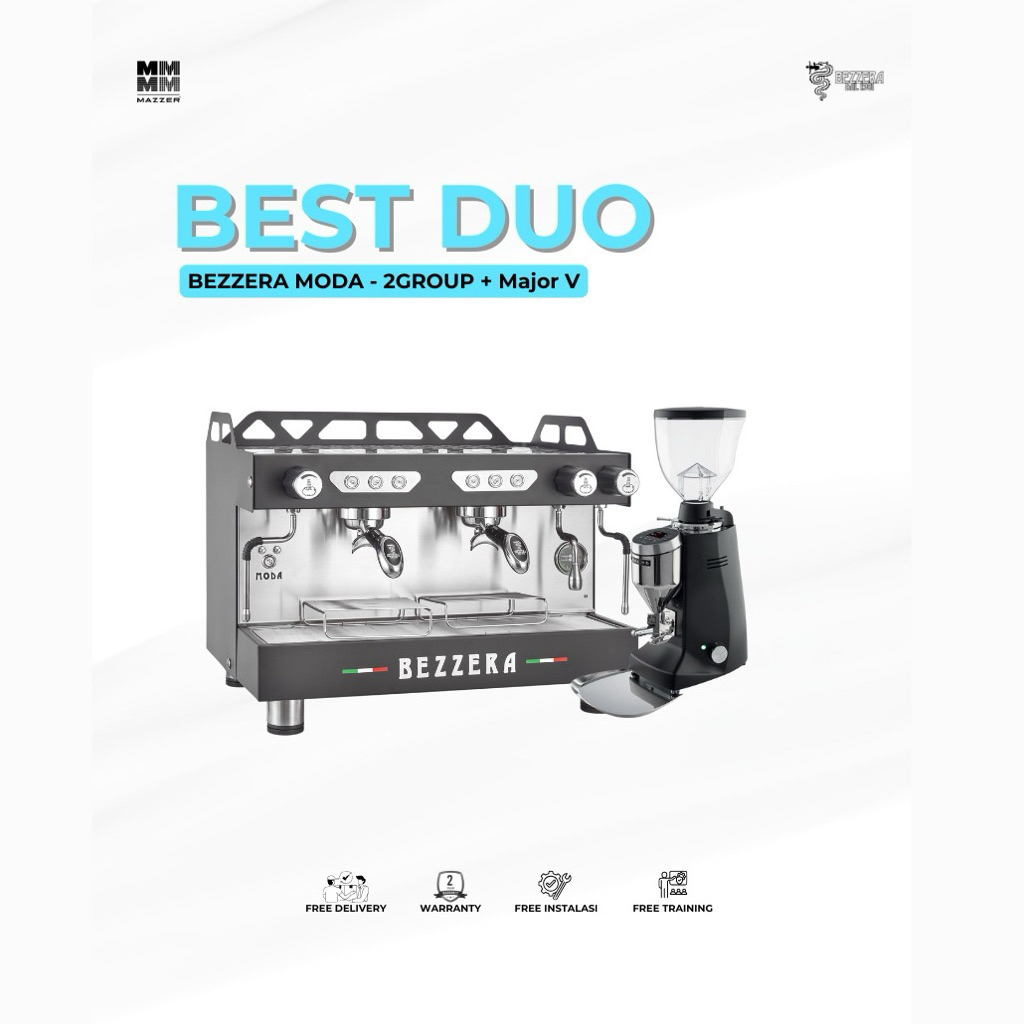 BEST DUO BEZZERA MODA - 2GROUP + Major V