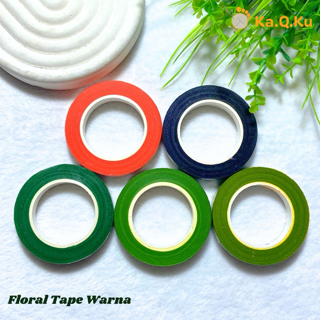 

FLORAL FLOWER TAPE / SELOTIP BUNGA / DAUN 10 - 20 YARD