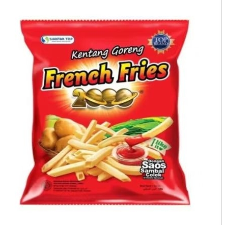 

French Fries 2000 Snack Kentang Goreng 130gram -jumbo