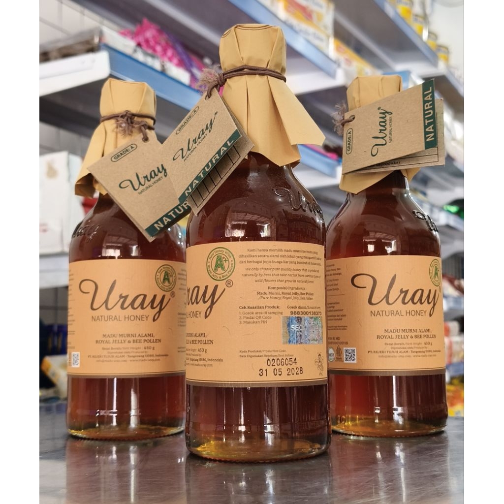 

Madu Uray Grade A+ 450gr/Madu Natural/Natural Honey Grade A+