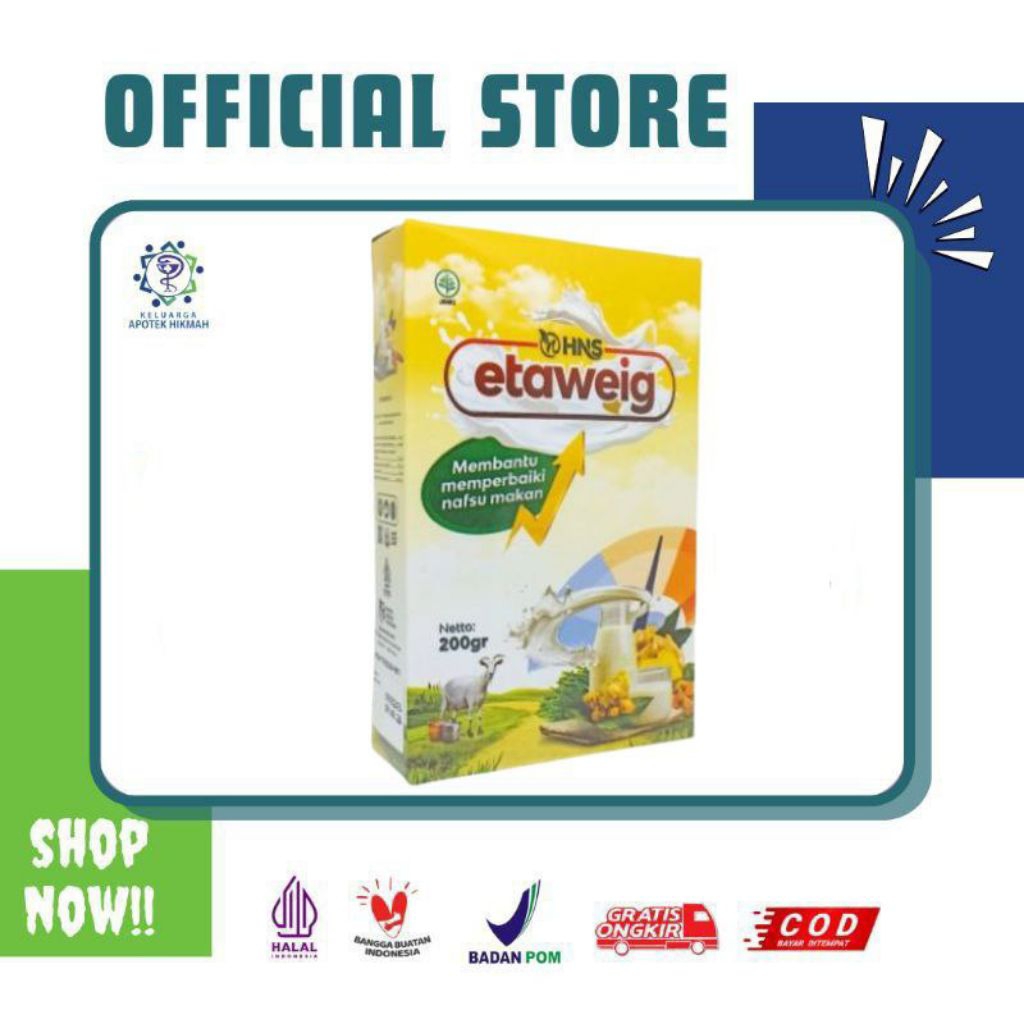 

Etaweig susu kambing etawa bubuk hns