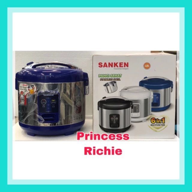 Rice cooker Sanken 1,8 Liter Panci Stainless