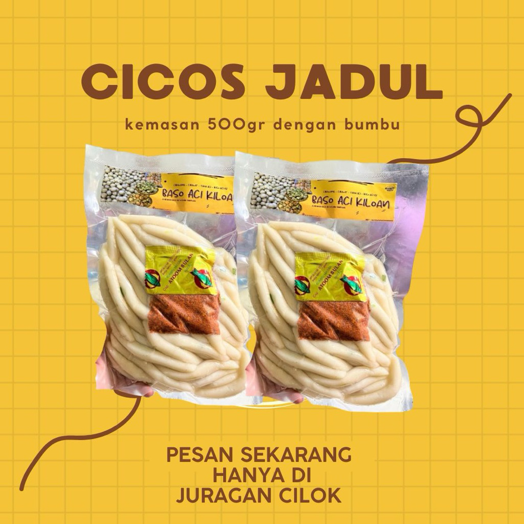 

CICOS atau PETRIK jajanan jadul