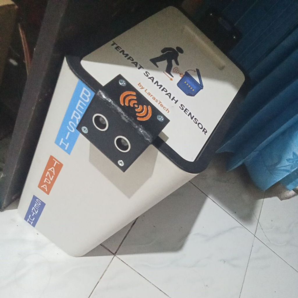 tempat sampah sensor