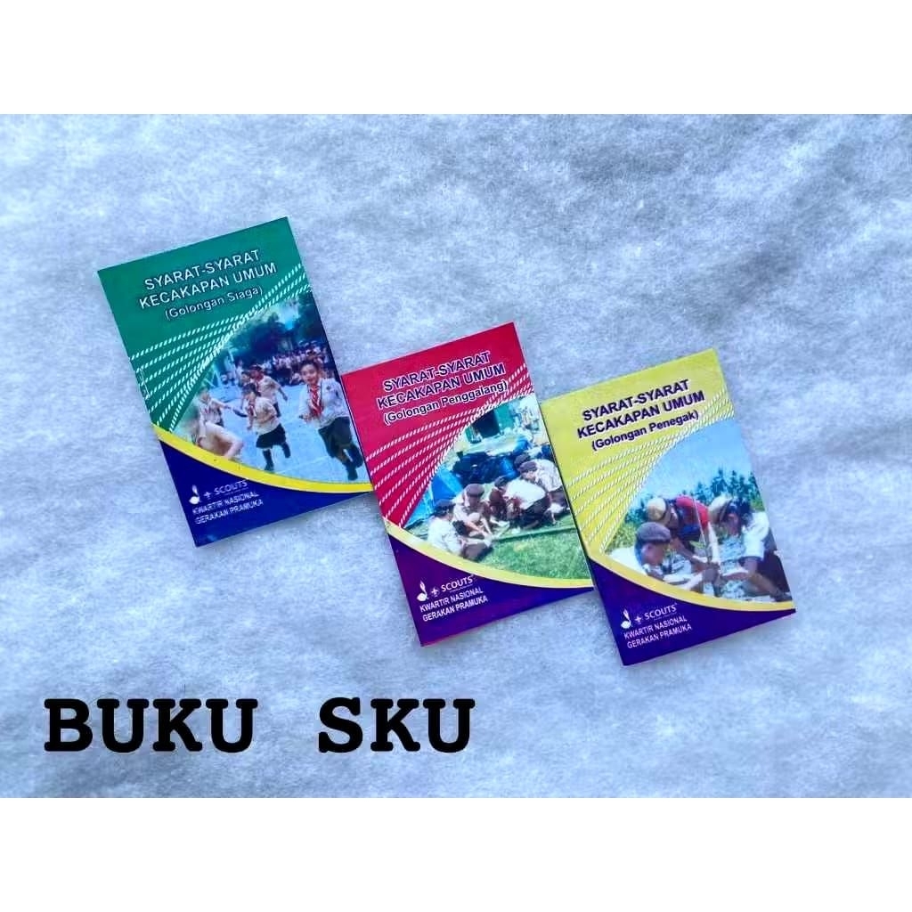 BUKU SAKU SKU SKK PRAMUKA
