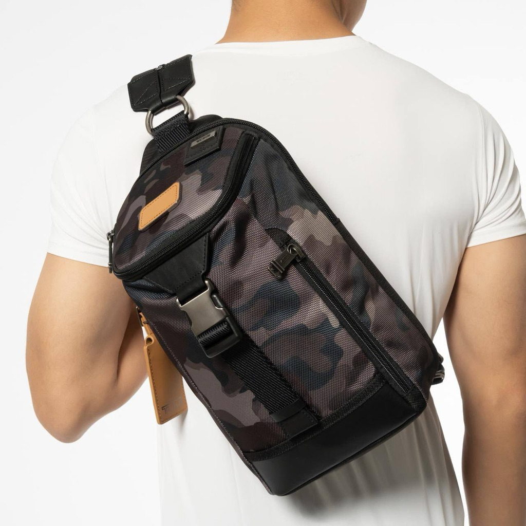 TUMI Harrison Woodland Sling Crossbody Bag in Ballistic Nylon