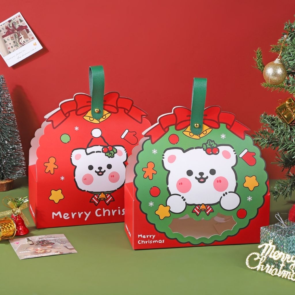 

[BOX NATAL COOKIES 2 JAR 400ML] Box Natal, Box Cookies Natal, Box Natal 2 Jar, Christmas Hampers, Kado Natal