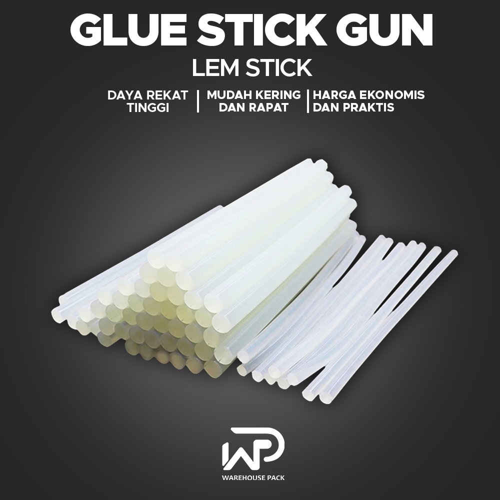 

(10 Pcs ) Refill Lem Tembak Kecil 26-27 cm | Glue Stick Refill 7mm | Lem Stick Glue Gun | Lem Stick Bakar