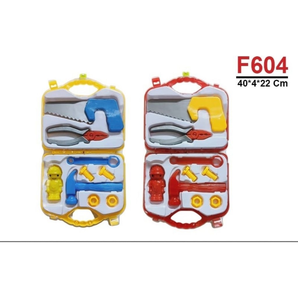 MAINAN TOOLS BOX/TOOLS SET MAINAN PERKAKAS PERTUKANGAN