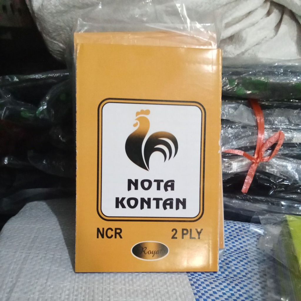 

nota ekonomis 1/4 folio isi 50 lmb 2 ply
