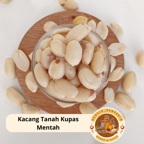 

kacang tanah kupas mentah