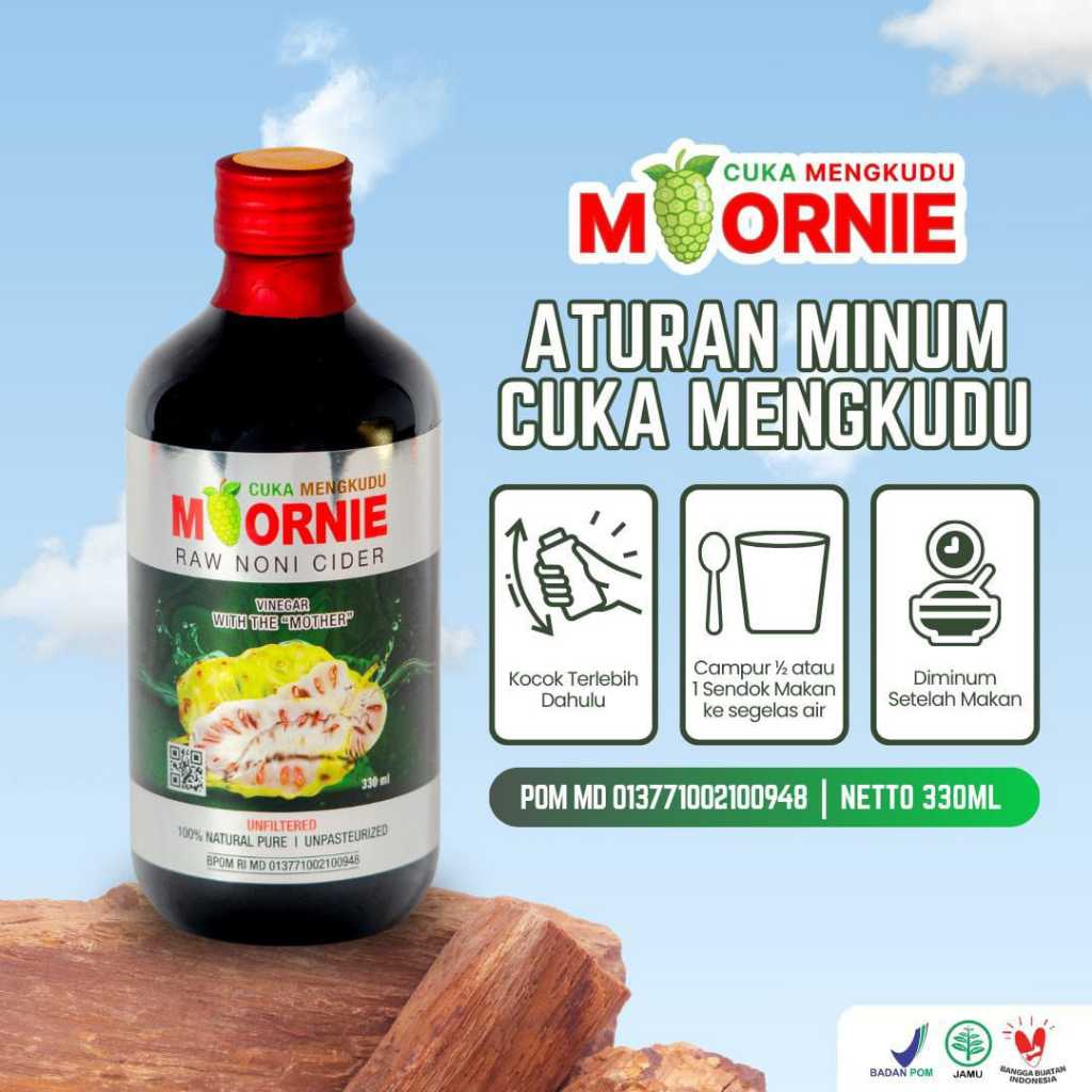 

Moornie Mengkudu Fermentasi Mengkudu Jus Buah Mengkudu - 330ml