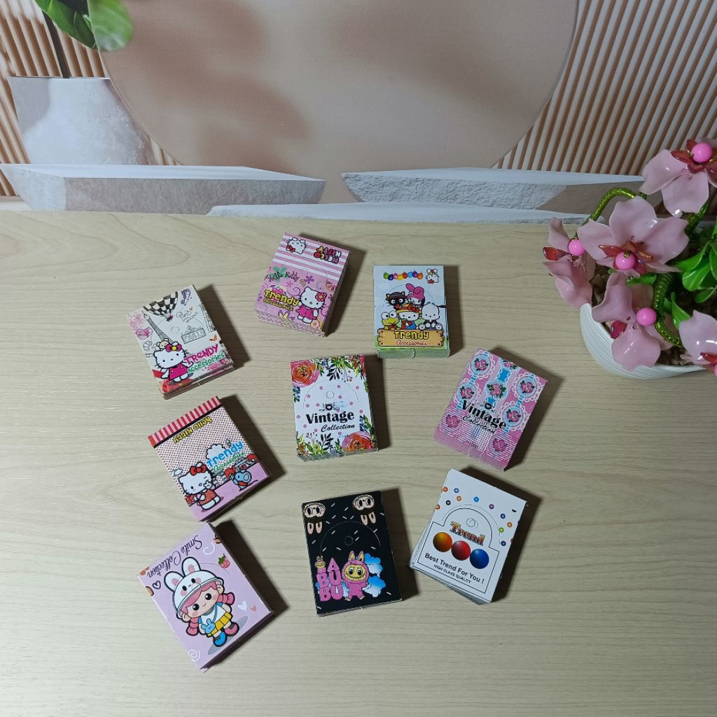 

Hangtag | Kar Kotak | Label Aksesoris/Produk [1 ikat ±100pcs]