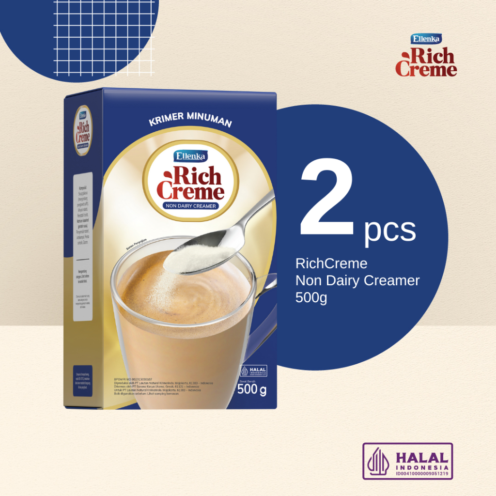 

RichCreme Non Dairy Creamer 500 gr Twinpack