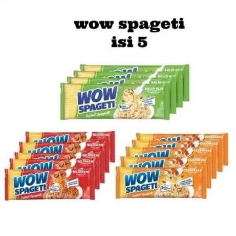 

WOW SPAGETI varian rasa