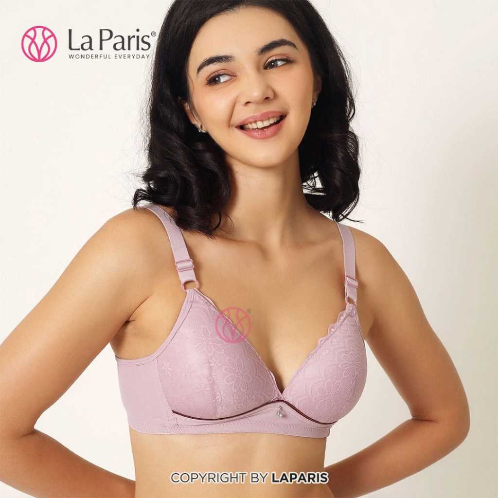 Bra Wanita Tanpa Kawat Size 36 42 Busa Push Up Renda Kait 3 Bra Wanita Dewasa La Paris Bra Terbaru B