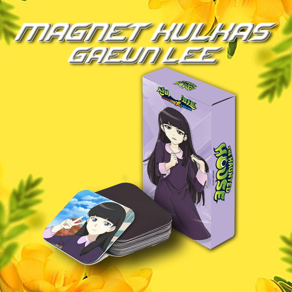 FOTO MAGNET KULKAS GAEUN LEE SHINBI HOUSE PREMIUM