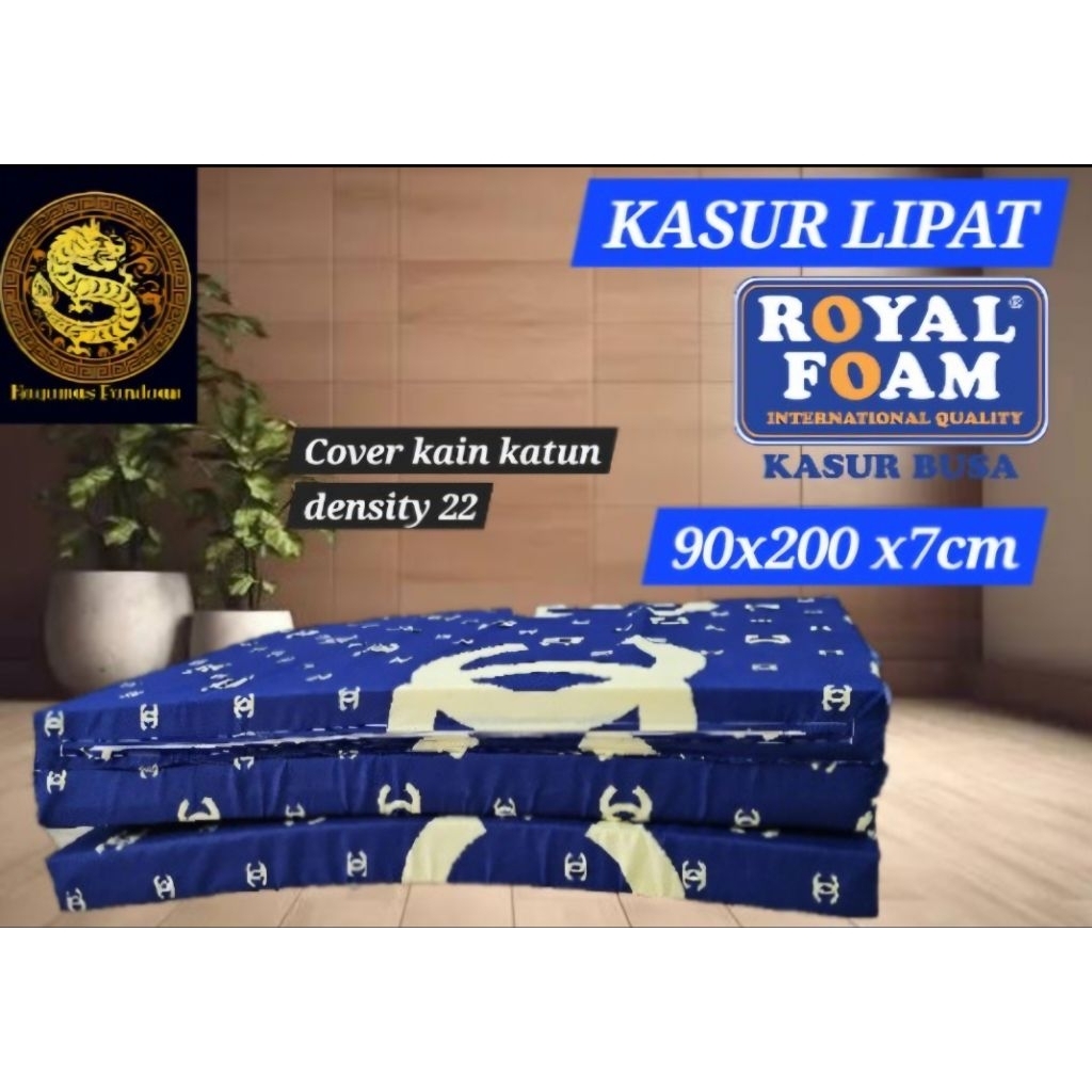 Kasur Lipat  Nagamas Pandaan D22 anti kempes ROYAL FOAM